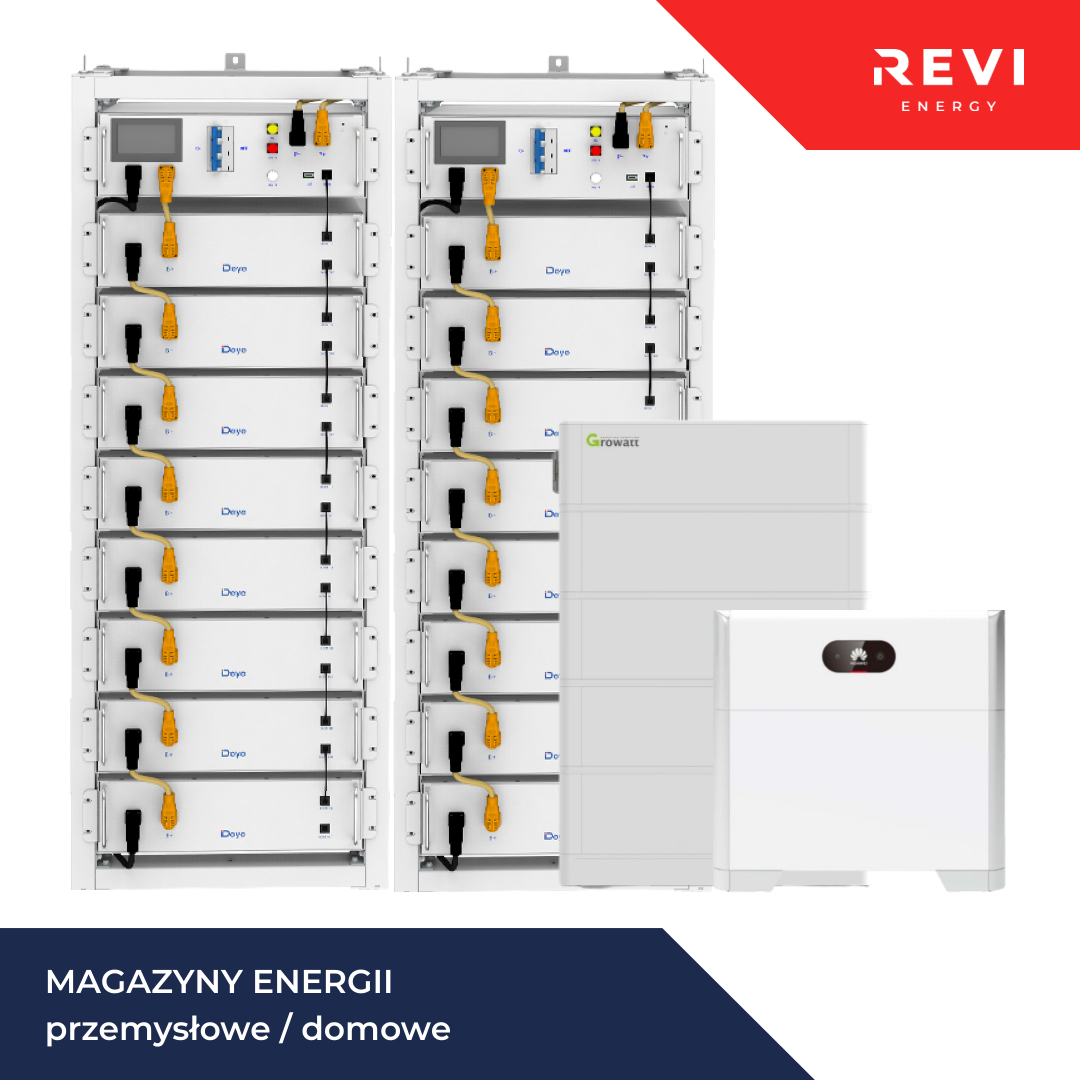 magazyny energii - REVI  ENERGY